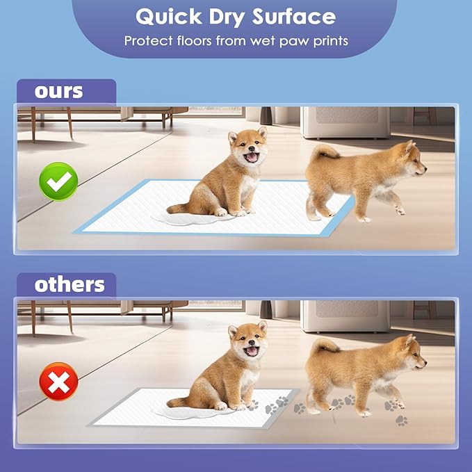 Extra Large Puppy Pee Pads, 36"x44" 30 Counts Pee Pads for Dogs XL, Puppy Pads Super Absorbent & Leak-Proof, Jumbo Disposable Training Pads, Wee Wee Pads for Dogs, Potty Pads, Doggy Pads