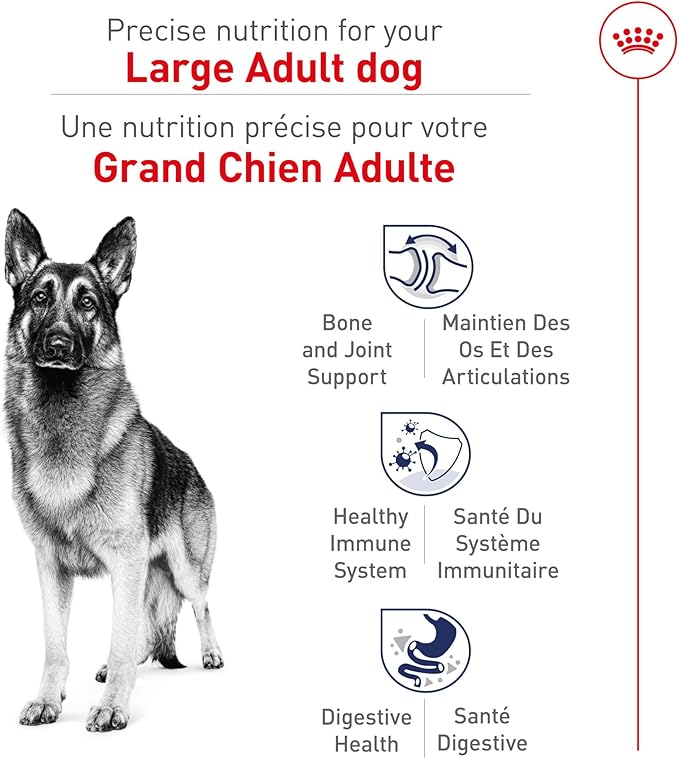 Royal Canin Size Health Nutrition Large Adult Dry Dog Food, 17 lb Bag