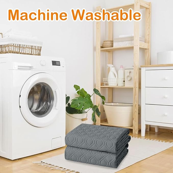 hyha Waterproof Dog Bed Blanket, Soft Pet Blankets, Waterproof Couch Cover for Dogs, Reversible Sofa Covers Washable for Furniture (30x70 Inch, Dark Grey/Dark Grey)