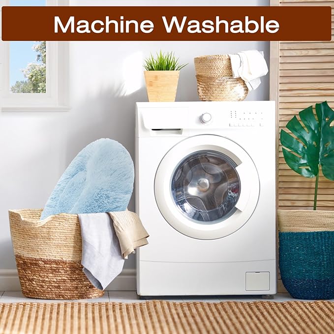 JOLLYVOGUE Dog Bed, Calming Anti-Anxiety Large Dog Bed, Fluffy Donut Cushion for Medium and Large Pets (27"/30"/36")