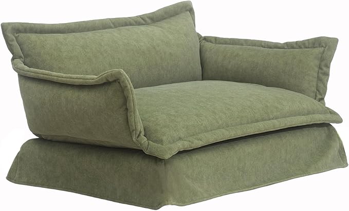 Pet Sofa Bed, Specially Designed for Small and Medium-Sized Dogs and Cats, is a Modern and Comfortable Pet Sofa That is Easy to Clean(White)