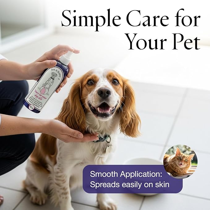 Jax N Daisy Don’t Let Your Dog Itch Lotion, 16 oz – Itch Relief for Dogs, Anti-Itch Skin Soother & Grooming Care