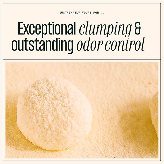 Sustainably Yours Cat Litter, Large-Grain Formula 10 lbs