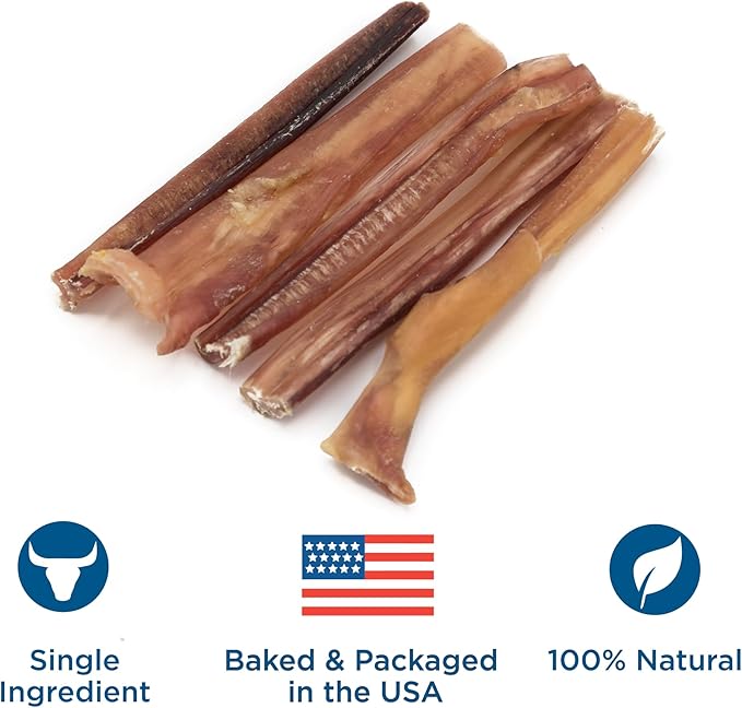 Best Bully Sticks 4 Inch Bully Sticks - 16 oz (Pack of 1) - 100% Natural Grass-Fed, Grain and Rawhide Free, Ideal for Small or Young Canines