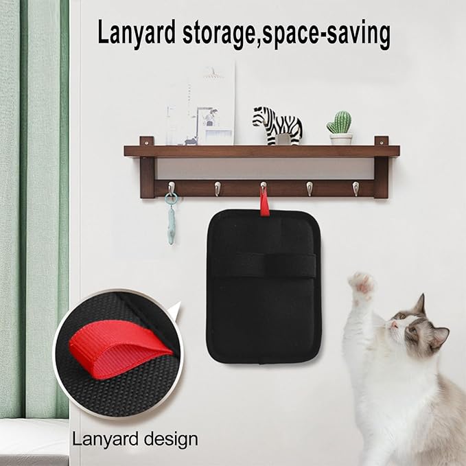 2 Pcs Pet Hair Removal Glove for Cats & Dogs, Electrostatic Pet Hair Removal Gloves, Washable Reusable Dogs Cats Hair Gloves for Furniture, Bed, Sheets, Couch, Clothes, Carpet, Car Seat, Pet Grooming