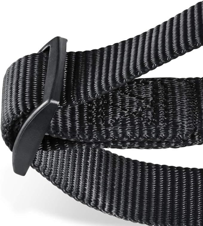 Hyhug Martingale Collar for Dogs Large Black |Escape - Proof Heavy Duty Nylon Durable No Pull, Ideal for Training & Daily Walks