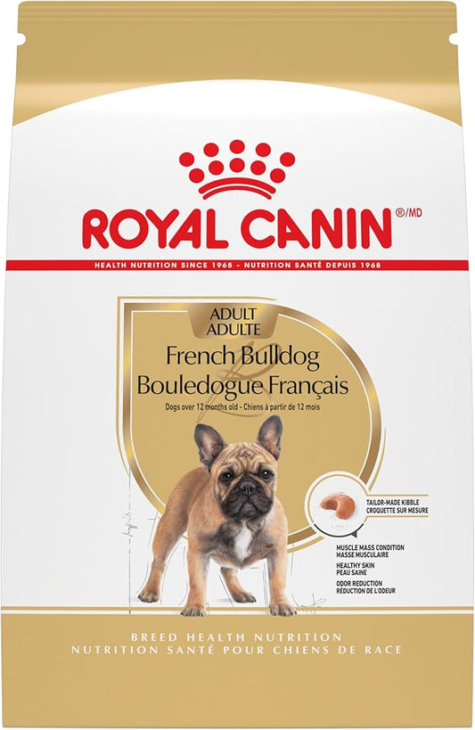 Royal Canin Breed Health Nutrition French Bulldog Adult Dry Dog Food, 30 lb Bag