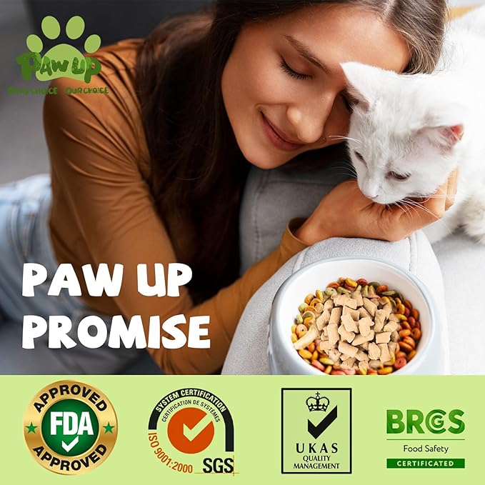 PAWUP Freeze Dried Dog Treats,Chicken Breast&Organs Recipe Raw Dog Food Topper, High Protein Freeze-Dried Food for Cats, Rawhide Free, Gluten&Grain Free, 5.3oz