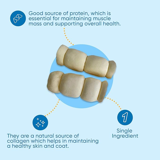 123 Treats Thick Beef Cheek Retriever Rolls – All Natural (6 Inches) Beef Flavored Long-Lasting Chew Treats for Aggressive Chewers, Beefhide Chew Rolls, NO Artificial Preservatives | (10 Count)