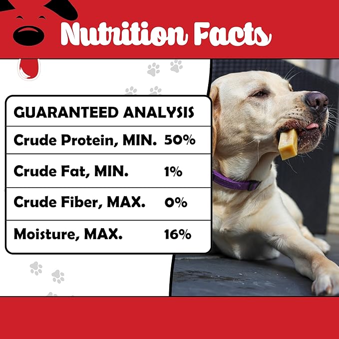 Winni Treats Yak Cheese for Dogs - Limited Ingredient, Preservative-Free, Premium Himalayan Yak Chews with Milk & Lime, Raw, Digestible Healthy Dog Chews, Long Lasting Cheese Dog Treats (2 Pieces)
