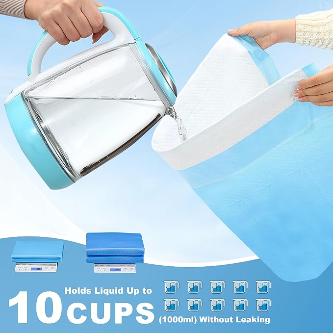 Puppy Pee Pads for Dogs 28"x44" 100 Count, Dog Pee Pads Extra Large, Leak-Proof & Super Absorbent, Thicken Disposable Potty Pads Puppy Training Pads for Cats Rabbits