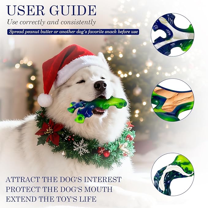 9-Pack Durable Dog Toys for Large Dogs: Durable Chew Toys for Large Breed, Indestructible Dog Toy for Aggressive Chewers, Dog, A for Furry Friends