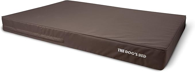 The Dog’s Bed Orthopedic Memory Foam Dog Bed, XXXL Grey/Black, Pain Relief for Arthritis, Hip & Elbow Dysplasia, Post Surgery, Lameness, Supportive, Waterproof Washable Cover, Veterinary Approved