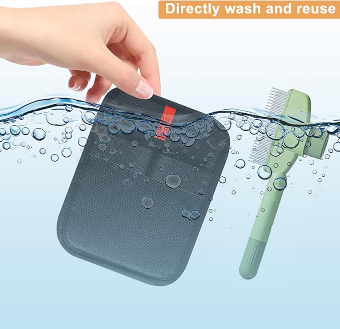 Pet Hair Removal Glove, Electrostatic Pet Hair Removal Gloves, Cat Comb, Dog Comb, Washable Reusable Dogs Cats Hair Gloves for Furniture, Bed, Sheets, Couch, Clothes, Carpet, Car Seat, Curtain