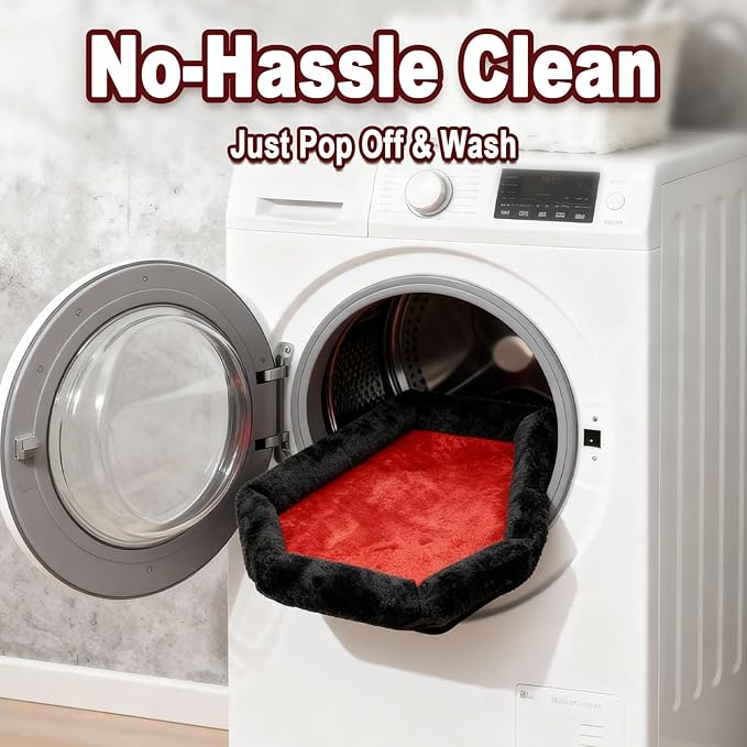 Gothic Cat Scratching Post with Bed, 34" Tall Cat Scratcher for Indoor Cats - Modern Sisal Scratch Post with Spider Dangling Toys for Kittens and Adult Cats