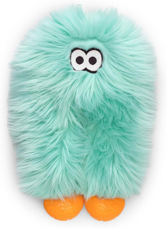 WEST PAW Rowdies Astrid Durable Plush Dog Toy with Reinforced Seams and Chew Resistant Design for Tough Play Safe Indoor or Outdoor Fun for Dogs Who Deserve The Best - Seafoam