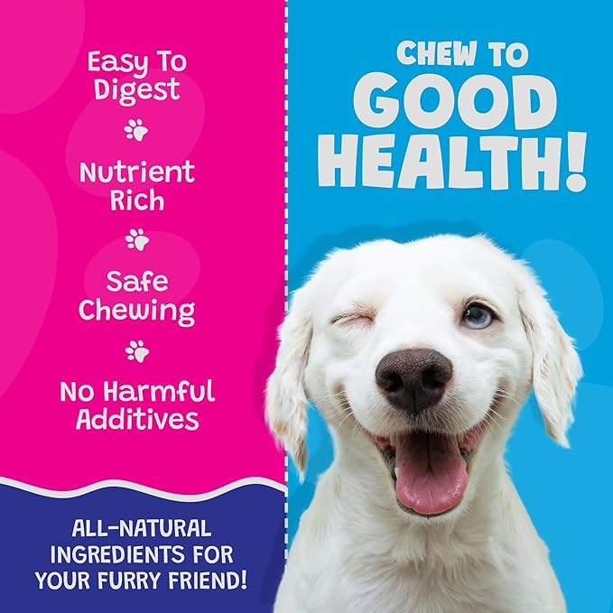 5" Coconut Bones - Premium, All Natural Coconut Dogs Treats - Healthy Puppy Treats & Vitamin Rich Rawhide Free Pet Chews - (with Real Chicken - 2 Pack)
