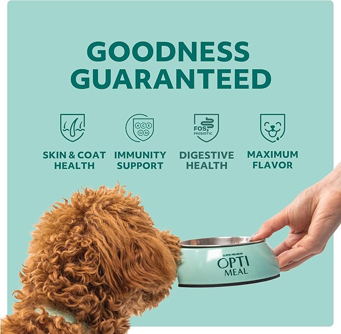 Optimeal Wet Dog Food Small Breed Variety Pack - Grain Free Recipe High Protein Tender Morsels in Aspic Made with Natural Ingredients for Adult Dogs, Premium Nutrition Pouches - 3oz Pouch (Pack of 12)