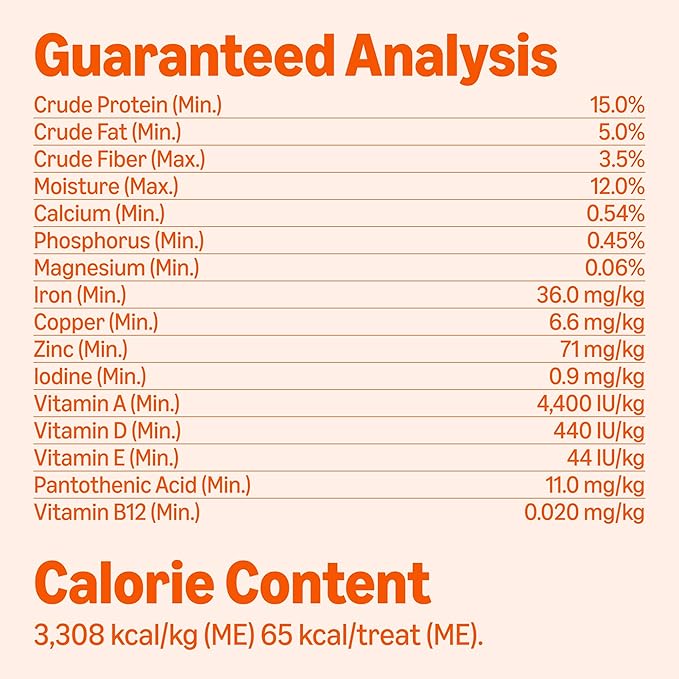 Amazon Basics Crunchy Dog Biscuits Peanut Butter Flavor Dog Treats 5 lb. Box