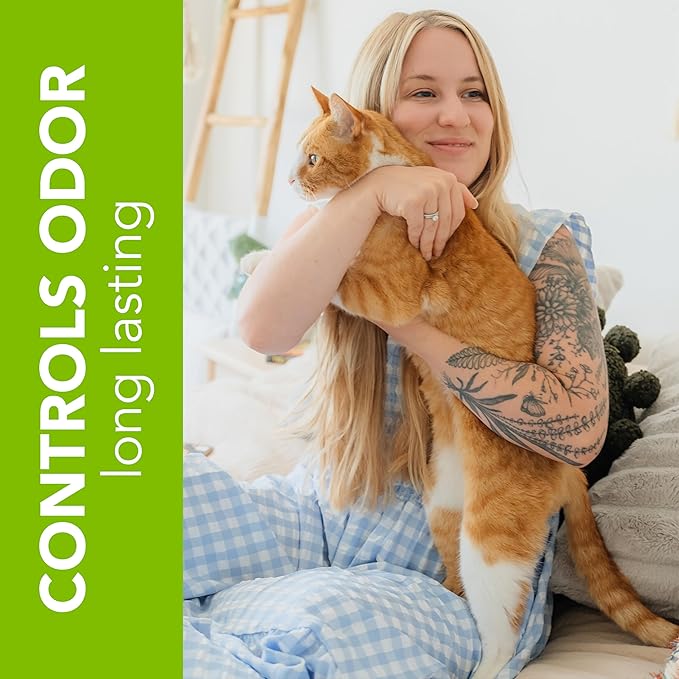 ökocat Dust Free Non-Clumping Paper Pellet Cat Litter, Unscented, 11.7 pounds - Natural Ingredients, Controls Odor, Dust Free, Great for Homes with Allergies, Postsurgical Needs