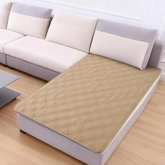 hyha Waterproof Dog Blanket, Reversible Pet Bed Blanket, Soft Sofa Couch Cover for Dogs Washable, Waterproof Pet Couch Covers for Sofa Puppy Cats Furniture Protector(40"x50", Camel/Beige)