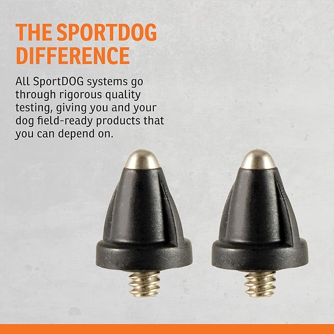 SportDOG Brand Short Contact Points - 1/2 Inch Replacement Probes E-Collars - Standard Length