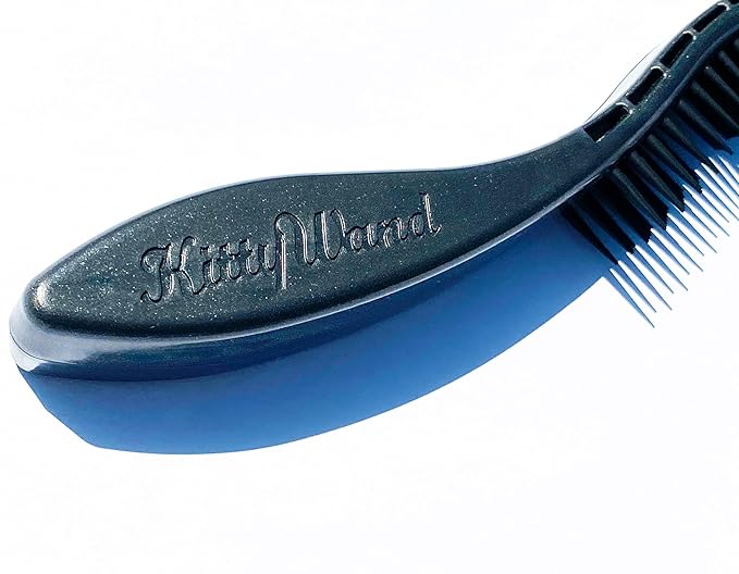 Cat Brush, Black. Designed for Comfort, Created for Results. Innovative grooming brush features multi contoured shapes that gently adapt to your cats body for a stress free grooming.
