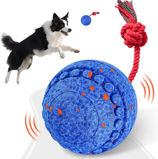 Interactive Dog Toy Motion Activated Pet Toys for Dogs, Safe E-TPU Material, Waterproof and Rechargeable, Durable Dog Toys for Medium and Large Dogs