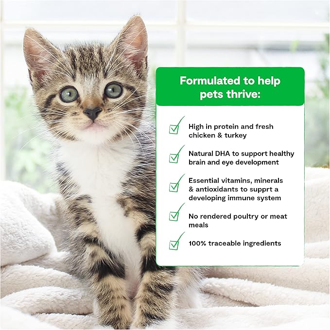 Open Farm Grain Free Kitten Recipe, Chicken & Turkey, 2 lb