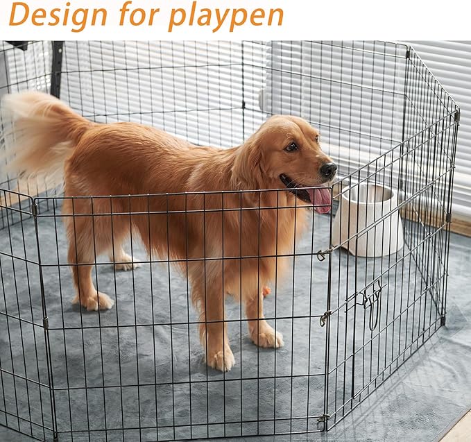 Dog Pee Pad Washable Extra Large, 72x72 Instant Absorb Training Pads, Non-Slip Pet Playpen Mat Waterproof Reusable Floor Mat for Puppy, Senior Dog Whelping Incontinence Housebreaking