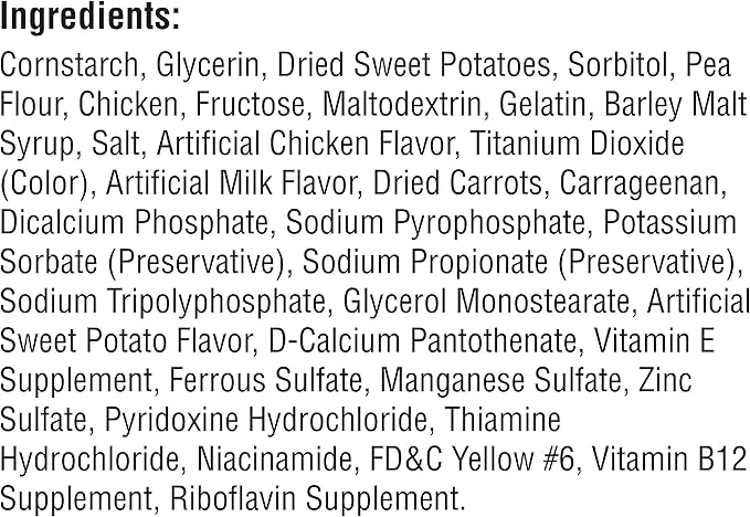 SmartBones Medium Chews With Real Sweet Potato 4 Count, Rawhide- Free Chews For Dogs