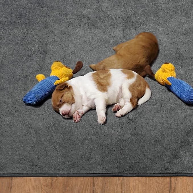 PICK FOR LIFE Washable Dog Pee Pads, 48x48 Reusable Puppy Whelping Pads, Absorb Dog Mats Non-Slip Reusable Pet Training Pad for Whelping, Potty, Training, Playpen, Crate, 2PACK