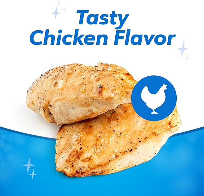 DentaLife Daily Oral Care Dog Treats for Small and Medium Dogs, Chewy Dental Treat to Freshen Breath and Fight Tartar, Chicken Flavor - 40 ct. Pouch