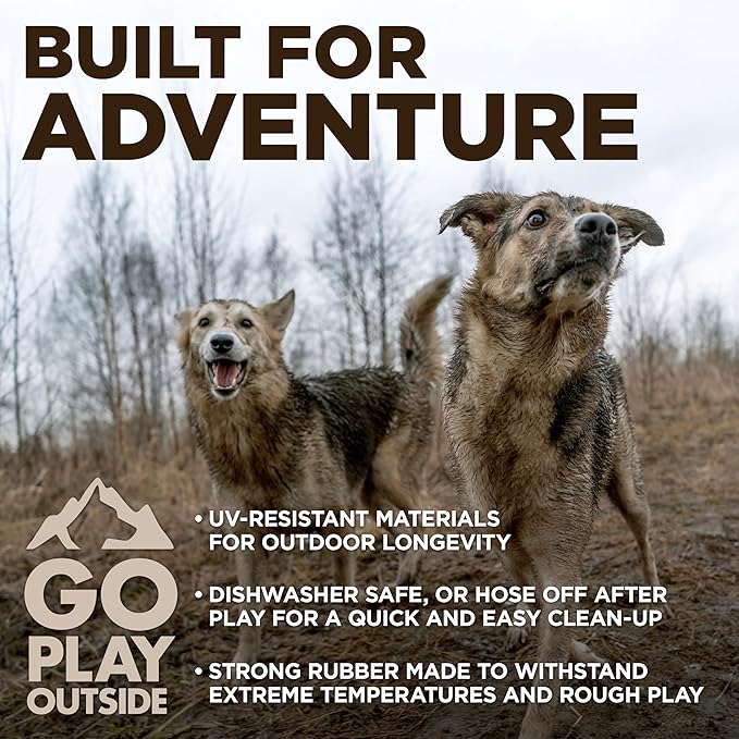 Playology Hound2O Dog Toys | Fetch StickToy for Dogs, Orange | Durable Rubber Outdoor Toy - Easy to Clean and Made from Non Toxic Materials