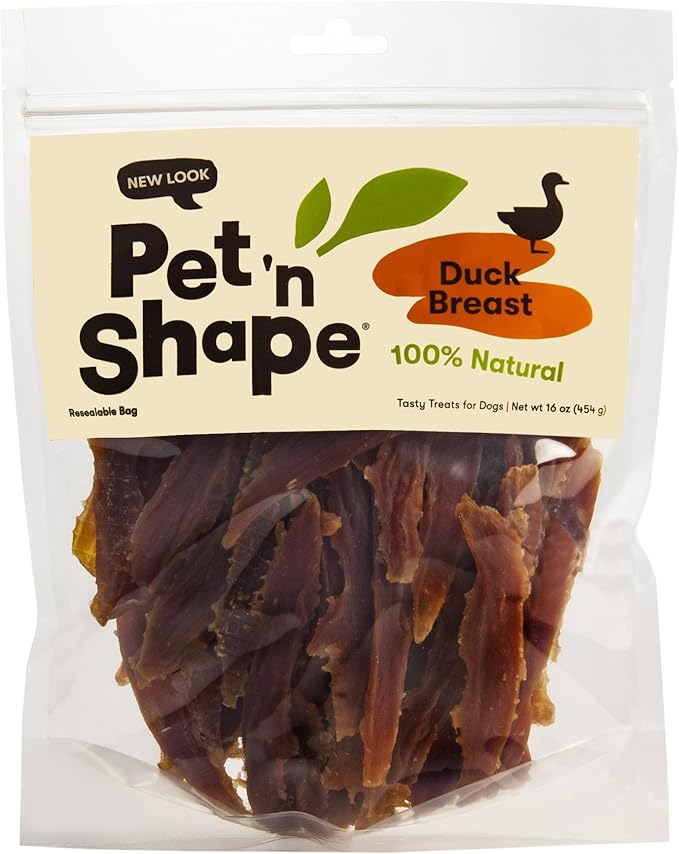 Pet 'n Shape Duck Breast Jerky Dog Treats - 16 Ounce
