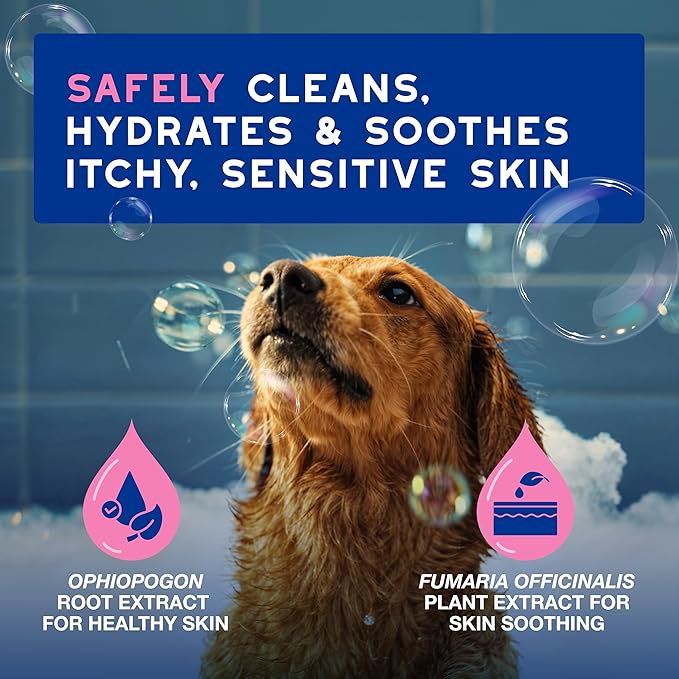 DOUXO® Skin & Coat SPA - Ultra-Safe Sensitive Skin Soothing Shampoo, 16 fl oz, Skin-Friendly Formula Cleans and Soothes, Leaves The Coat Soft and Radiant