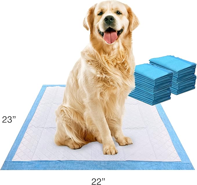 Four Paws Wee-Wee Superior Performance Unscented Pee Pads for Dogs & Puppies, Quilted Leak-Proof Dog Housebreaking Potty Training Floor Protection, 22" x 23", 30 Count