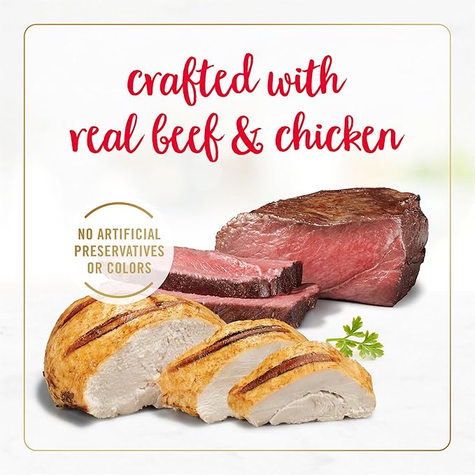 Purina Fancy Feast Tender Beef and Chicken Feast Classic Grain Free Wet Cat Food Pate - (Pack of 24) 3 oz. Cans