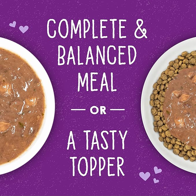 Stella & Chewy's Carnivore Cravings Savory Shreds - Wet Cat Food - High-Moisture Formula with Premium Real Meat - Perfect for Picky Eaters - Tuna & Salmon Recipe, 5.2 oz, 8 Count