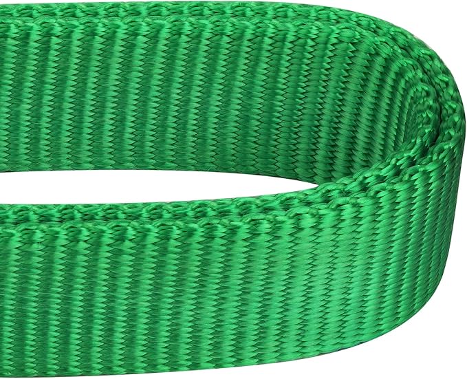 Hyhug Pets Upgraded Traffic Nylon 18 Inch Short Leash with Soft Neoprene Lined Handle for Medium Large Giant Breeds Dogs, Daily Use Walking and Professional Training. (18 Inches, Lime Green)