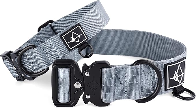 Made to ROAM Premium Dog Collar - Adjustable Heavy Duty Nylon Collar with Quick-Release Metal Buckle (Virginia Mountains, Classic Size 4)
