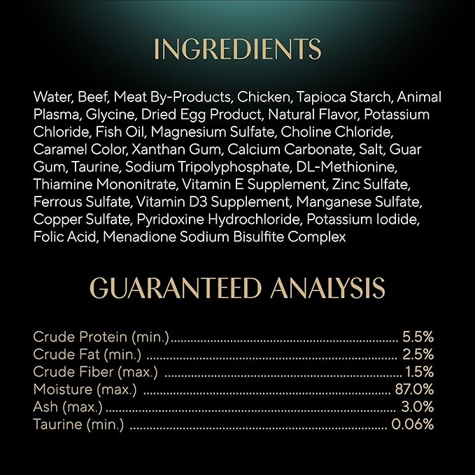 Sheba Gravy Indulgence Adult Wet Cat Food Beef Entree in Extra Gravy, 2.6 oz. Twin-Pack Trays (24 Count, 48 Servings)