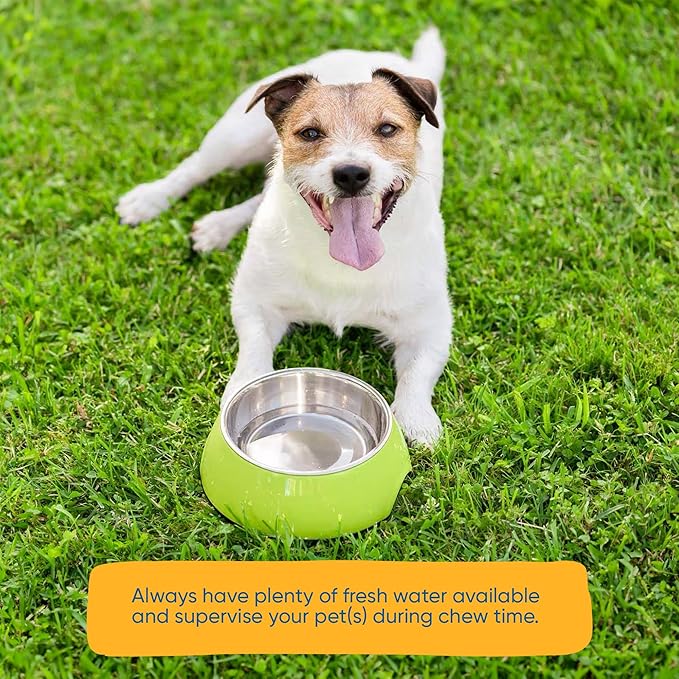 123 Treats Thick Beef Cheek Retriever Rolls – All Natural (6 Inches) Beef Flavored Long-Lasting Chew Treats for Aggressive Chewers, Beefhide Chew Rolls, NO Artificial Preservatives | (10 Count)