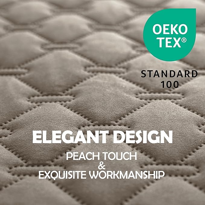 gogobunny 3X Stronger Waterproof Pet Blanket, Scratch Proof Furniture Protector for Dogs Cats, Reversible Cover 30x70 Inch, Dark Stone