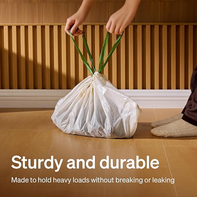 PETLIBRO Self Cleaning Litter Box Liner, 20 Count Cat Litter Bags for Automatic Litter Box, Strong and Durable Drawstring Waste Bags