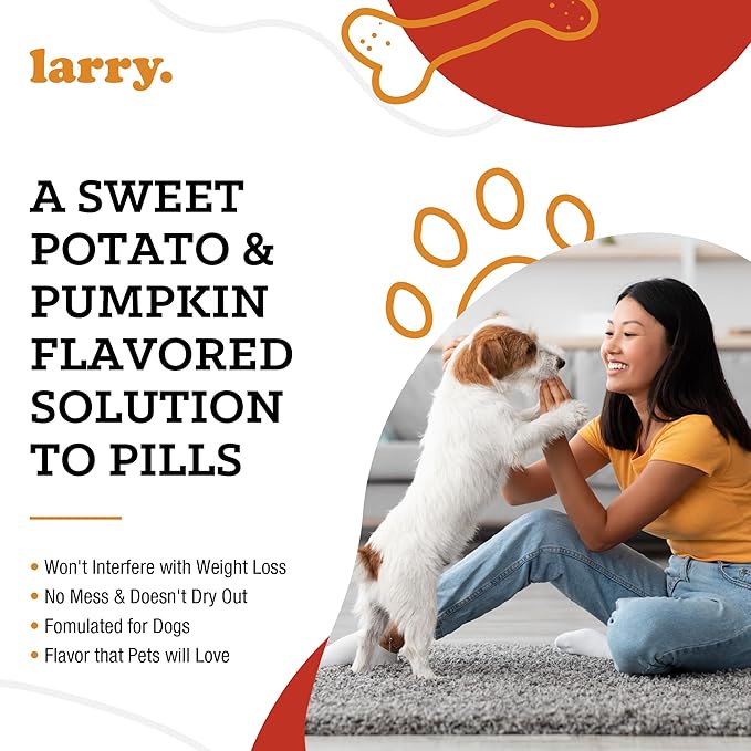 Sweet Potato Pill Wrap for Dogs - Pumpkin Moldable Paste - Hide Dog Medication Pouches - Medicine Treats Pill Hider - 102 Servings - 8 oz - Made in USA