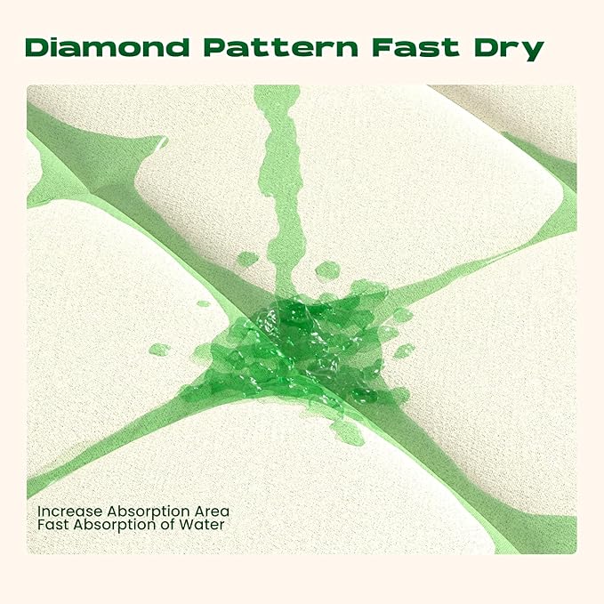 Puppy Pads 30 Count Small 22x22in Bamboo Training Pads Deodorizing Leakproof Quick Drying Dog Pee Pads Super Absorbent Disposable Pee Pads for Dogs Puppies, Doggie, Cats, Rabbits