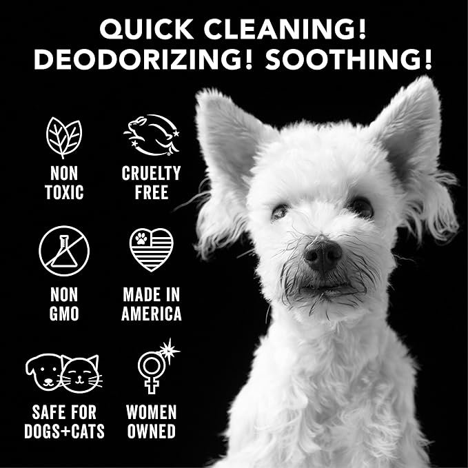 Pride and Groom The Swipe – Soothing Coat Grooming Dog and Pet Wipes with Signature Scent for Quick Cleaning & Deodorizing Face, Paw, Fur in Between Baths and After Dinner & Playtime – 50 Wipes