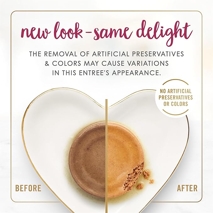 Purina Fancy Feast Wet Senior Cat Food 7 Years Plus Chicken Feast Pate - (Pack of 24) 3 oz. Cans