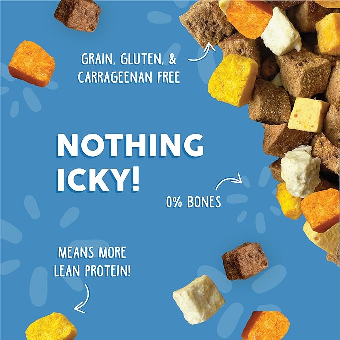 Weruva Dog Freeze Dried, Steak Frites Dinner with Sirloin Tip, Egg, Pumpkin & Sweet Potato, 1oz Bag